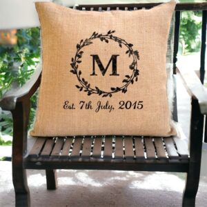 Jute pillow